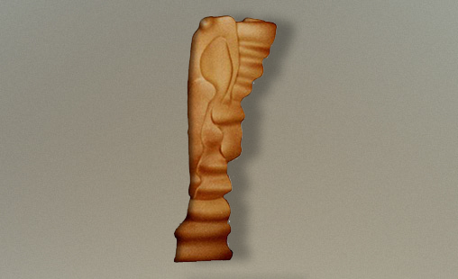MUJER ONDULADA - 1995 - Medidas 120 x 40cm - Técnica Cerámica.