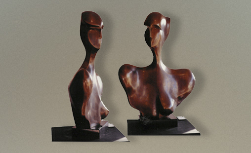 LUMINOSA - 2001 - Medidas 60 x 40 x 15cm - Técnica Bronce (fundido a la tierra).
