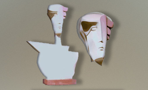 TORSO DE MUJER - 1989 - Medidas 65 x 45 cm - Técnica Cerámica.