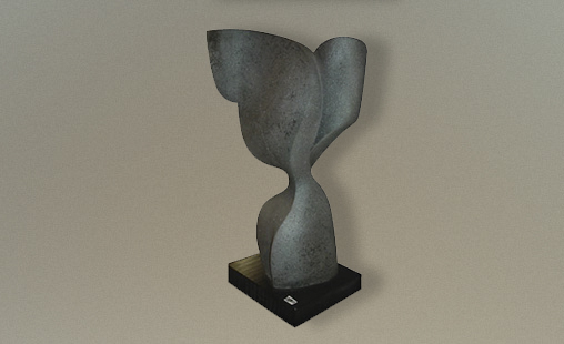 FORMAS - 1989 - Medidas 50 x 30 x 17 cm - Técnica Cerámica y otros materiales.